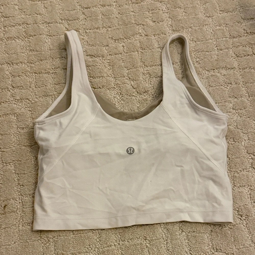 Lululemon Athletica align white tank Top